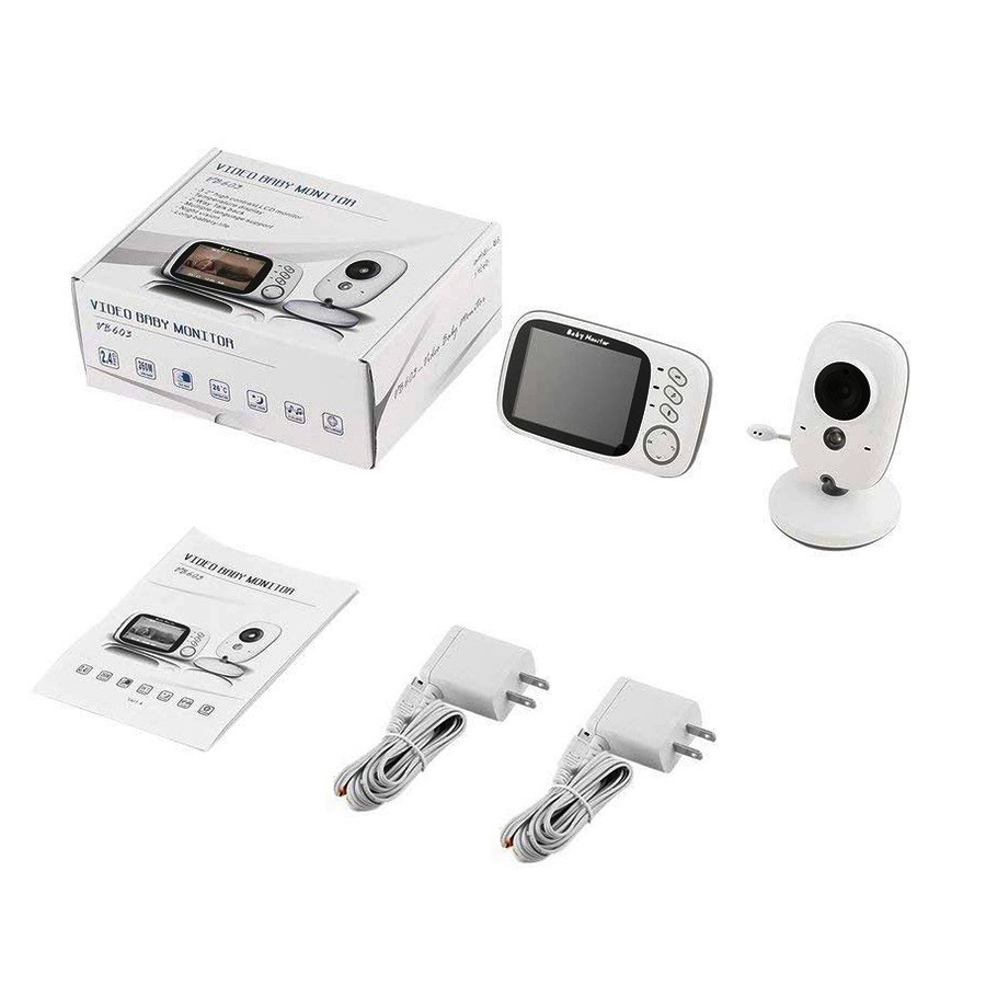 IP Camera Baby Monitor VB603 із датчиком нічного бачення Білий (hub_DcBU77334)