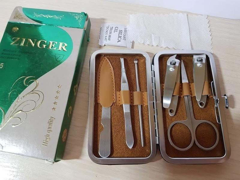 Набор для маникюра Zinger 6 предметов Хром (2086375759)