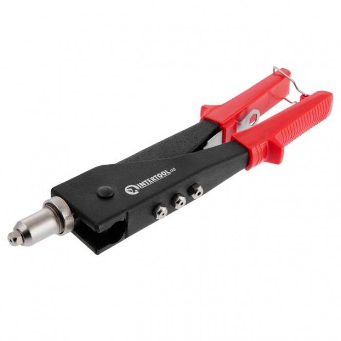 Пистолет заклепочный ручной INTERTOOL RT-0002 Черно-красный (50226)
