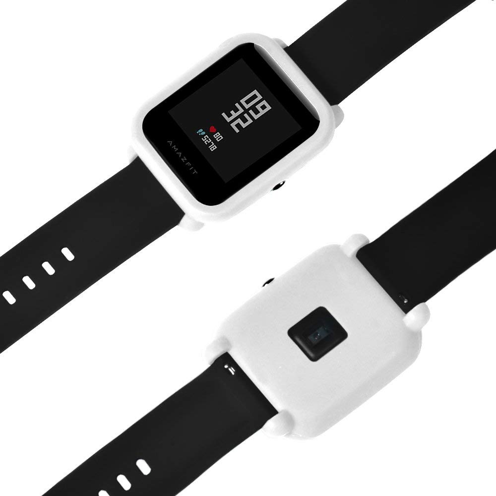Силіконовий чохол Tamister на весь корпус для Xiaomi Amazfit BIP Білий (1010602)