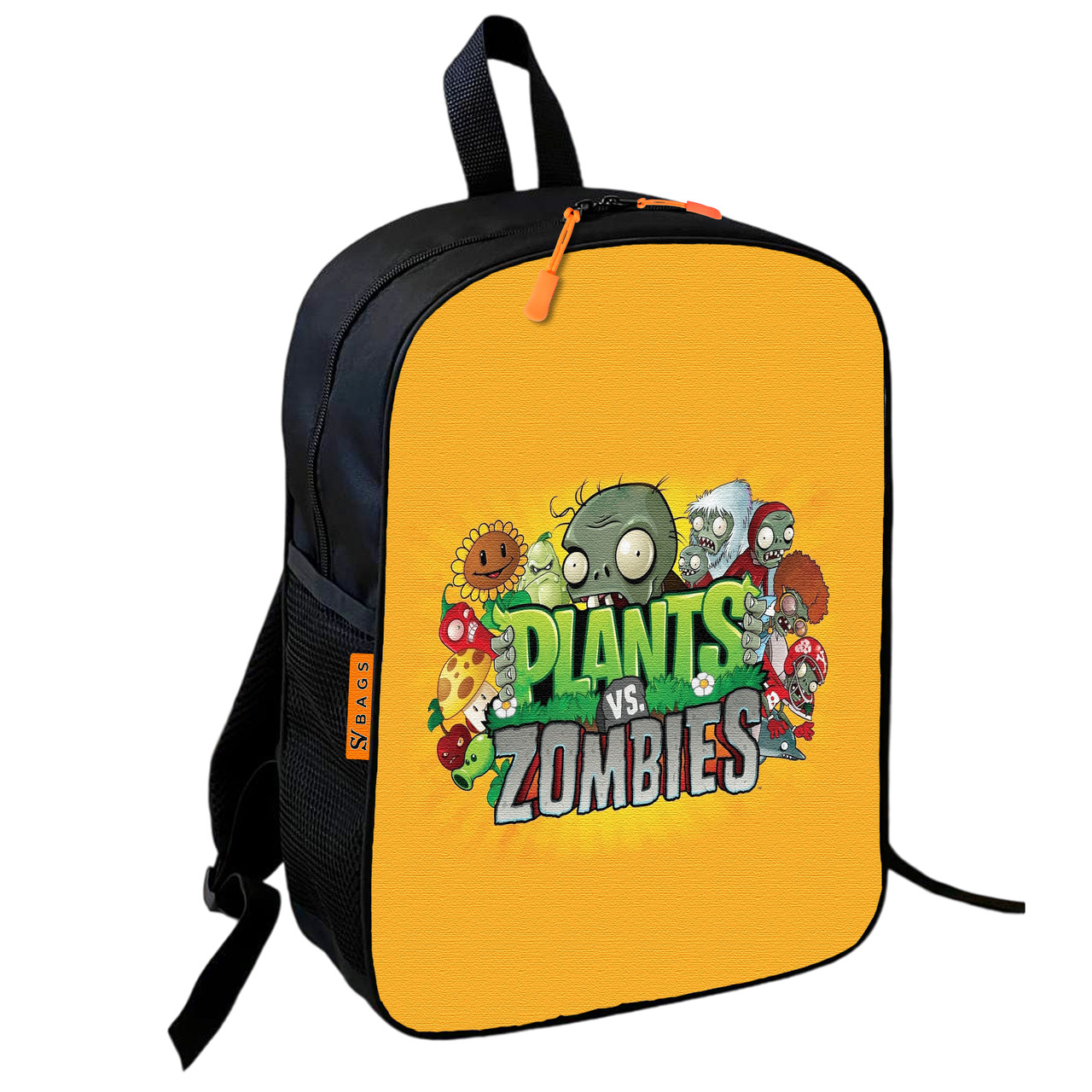 Дитячий шкільний рюкзак Plants vs. Zombies, 36х27х13 см, водонепроникний поліестер