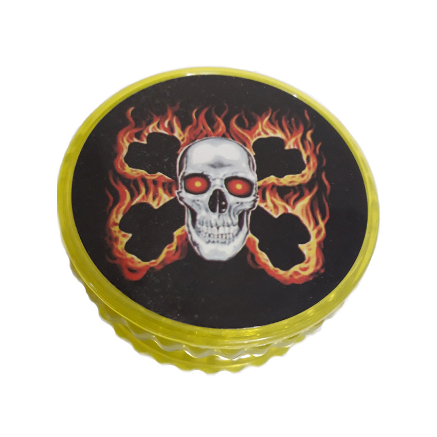 Гриндер для подрібнення тютюну ASHTRAY HL-183-1 Череп з кістками (do226-hbr)