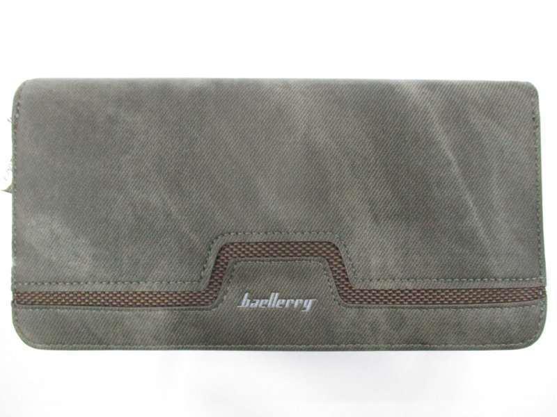 Мужской портмоне-клатч с ручкой Baellerry Серый (p650293698)