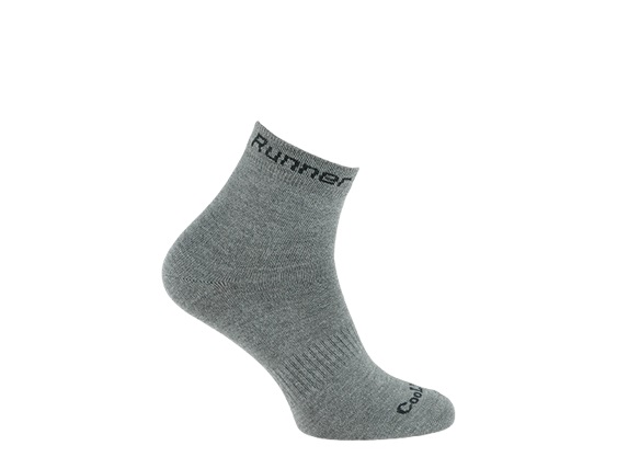 Спортивні шкарпетки Filmar Factory Runner Coolmax 35-38 Сірий (ff028)