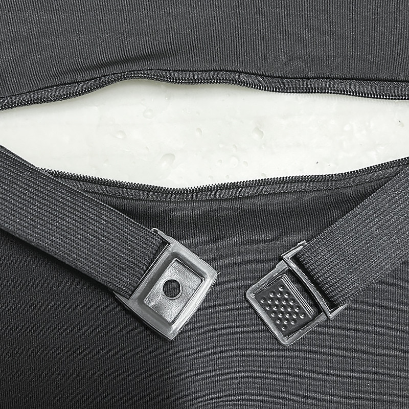 Автомобильная подушка-подголовник DACRT 27х27х11 см Gray