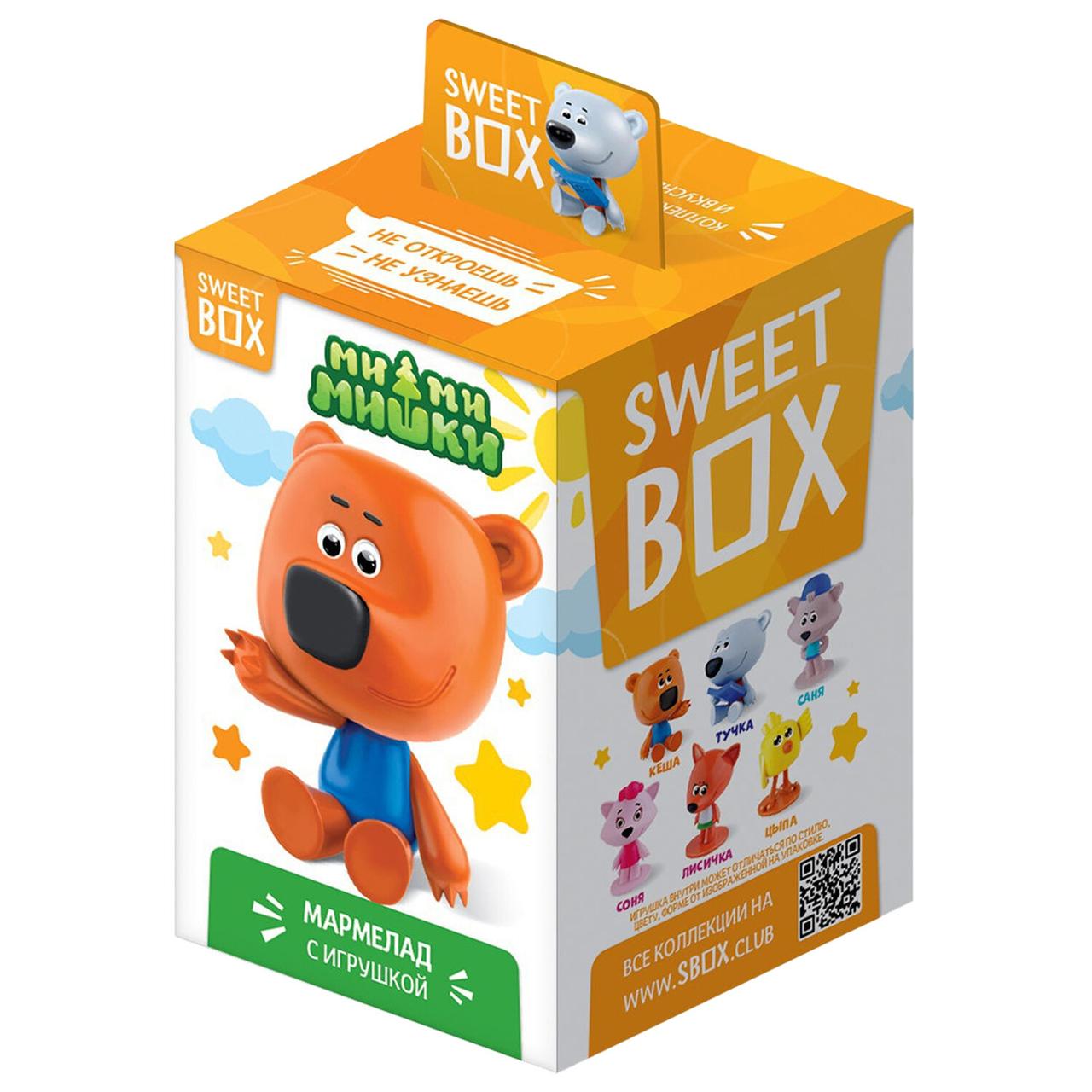 Мармелад с игрушкой в коробочке Sweet Box МІ-МІ-МІШКИ 3