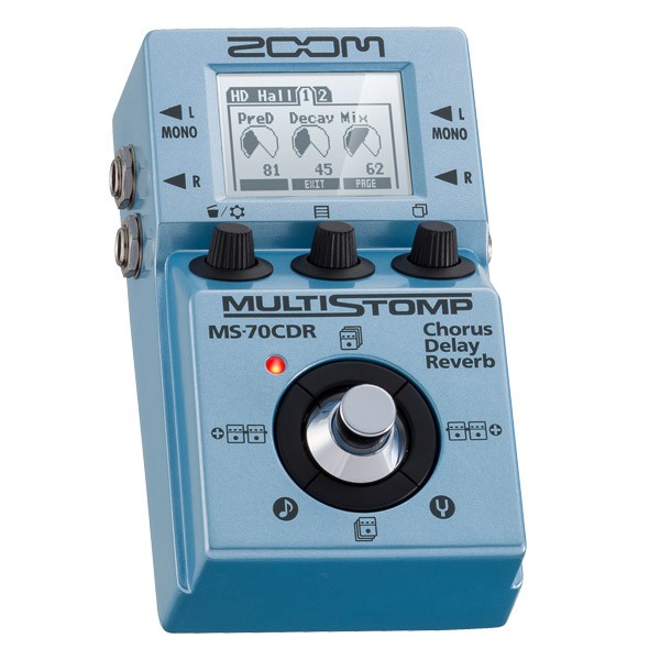 Педаль ефектів Zoom MS-70CDR Blue (PL00878)