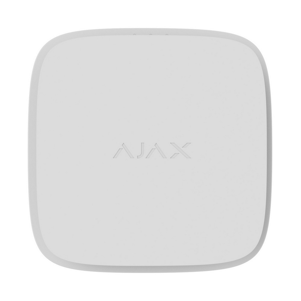 Беспроводной пожарный датчик Ajax FireProtect 2 RB white с сенсорами дыма, температуры и угарного газа