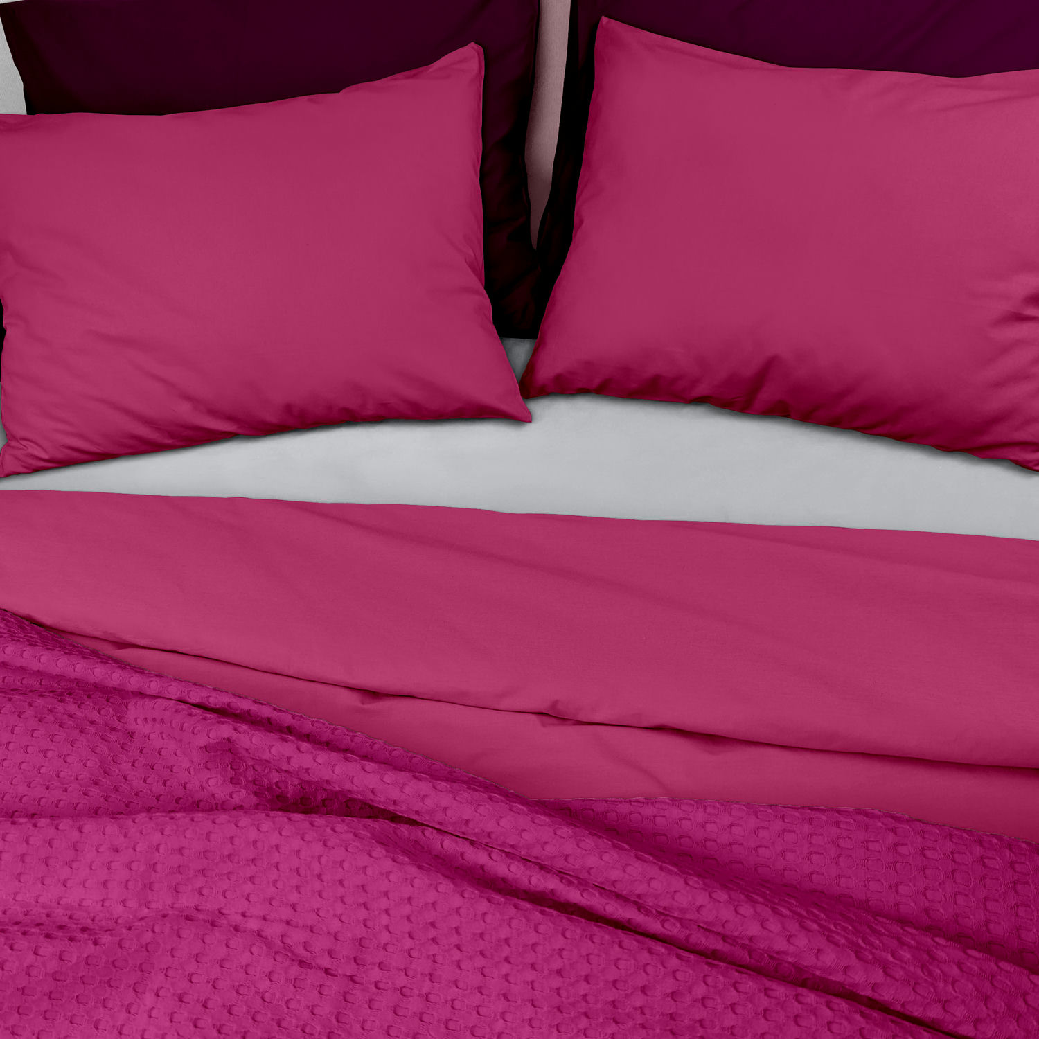 Покривало 75x95 Candy Waffle Weave COSAS Фуксія