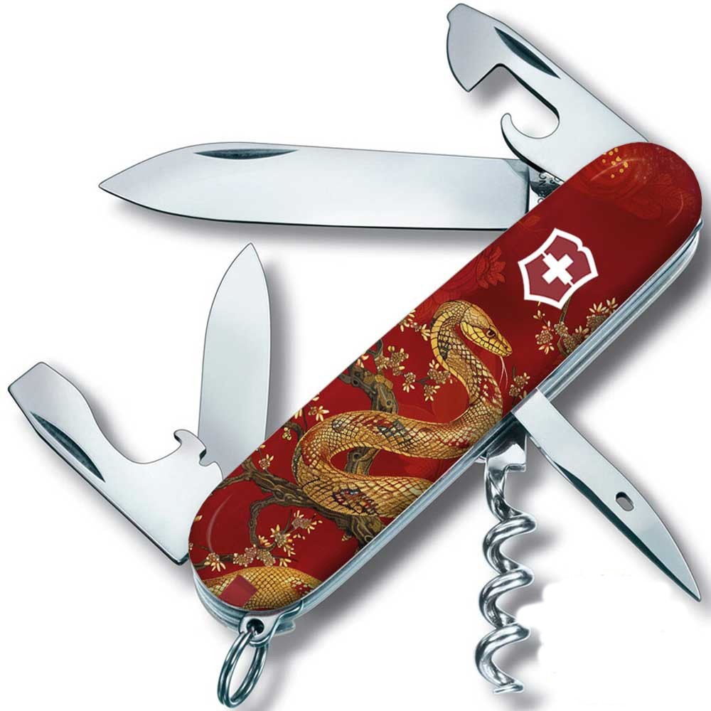 Складной нож Victorinox Spartan Zodiac Золотая змея 9.1 см Разноцветный (1.3603_Z4200pk)