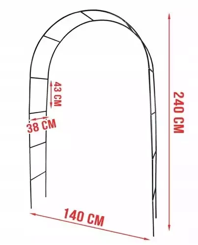Арка садова-пергола GardenLine PERG-N3214