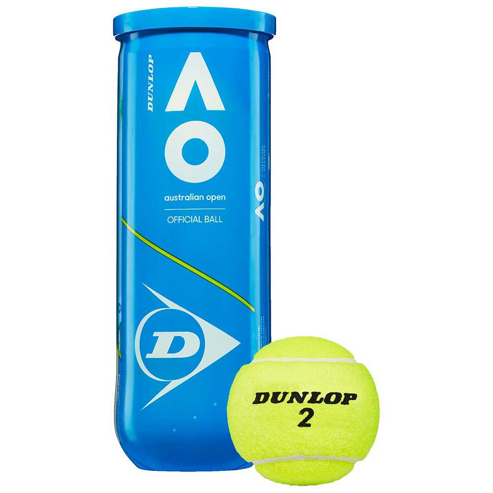 Тенісні м'ячі Dunlop Australian Open 3 ball (9505)