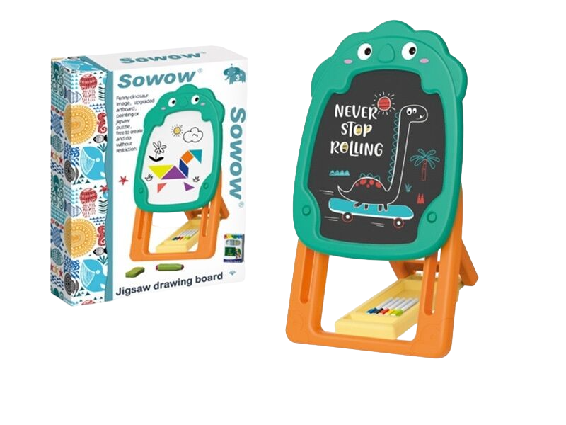 Детский мольберт двухсторонний Sowow 32 х 27 х 60 см Multicolor (155222)