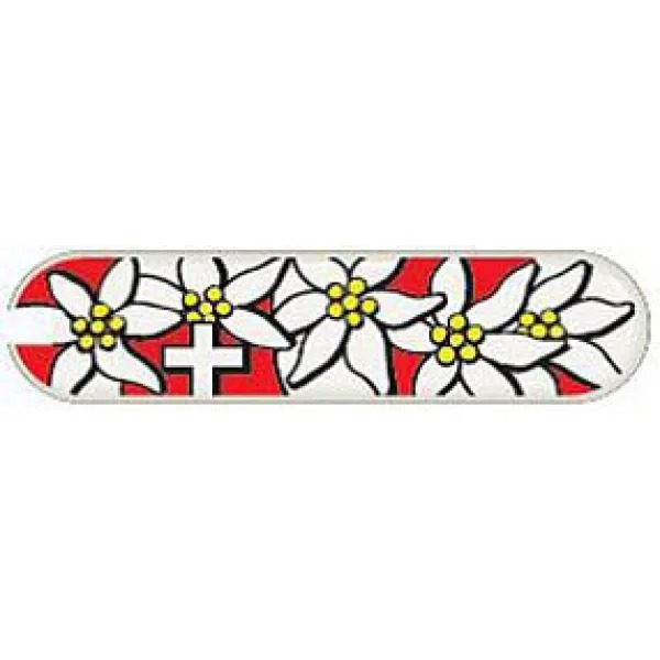 Накладка на ніж Victorinox 58мм задня Fa Білий/Червоний (1049-VxC6284.4)