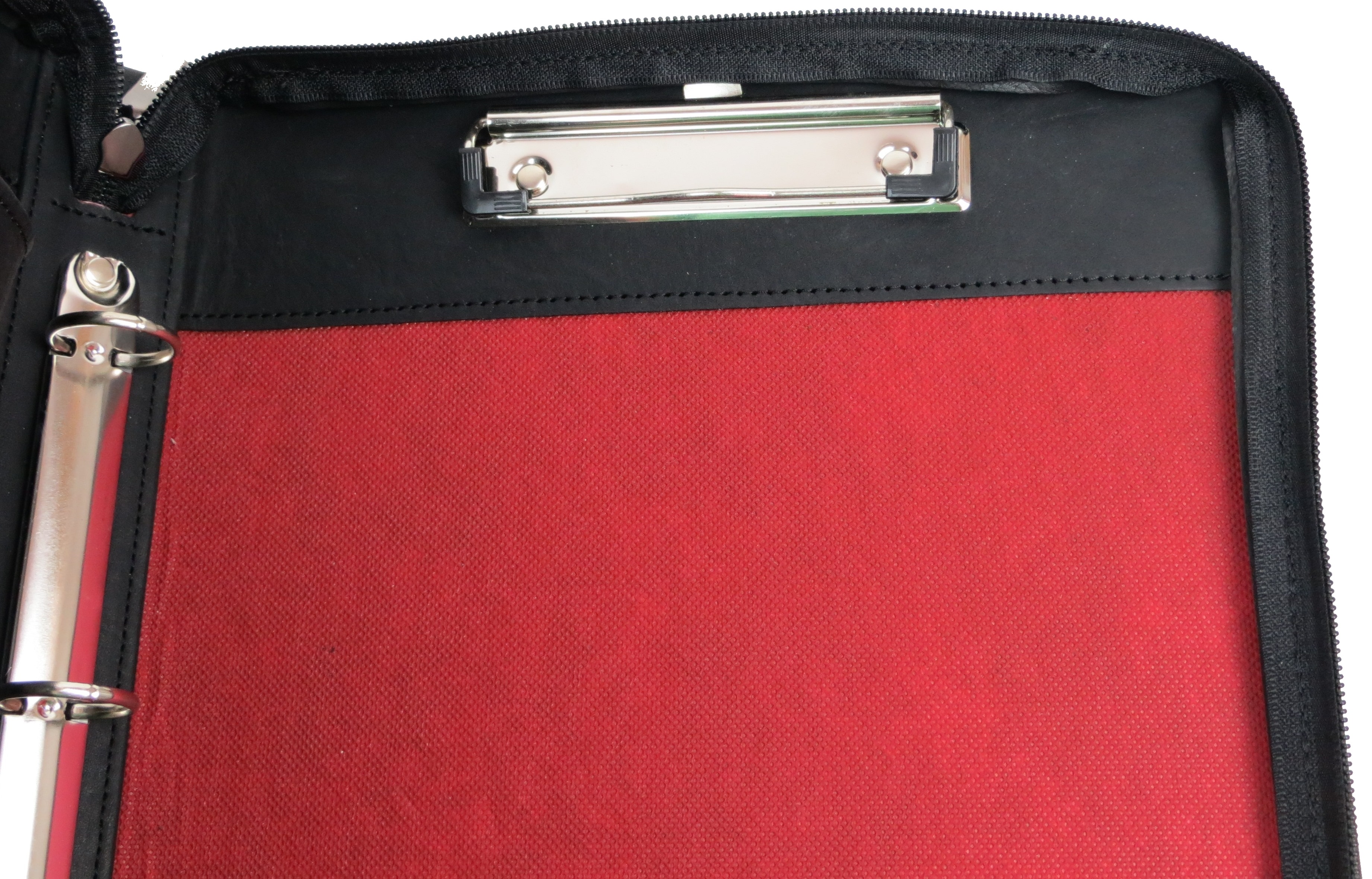 Деловая папка для документов из кожи под крокодила Portfolio Черный (Port1017 croco black)
