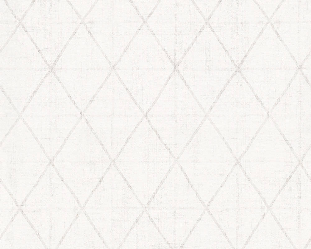 Вінілові шпалери на основі флізеліну A.S. Creation Scandinavian 34137-7 Білий