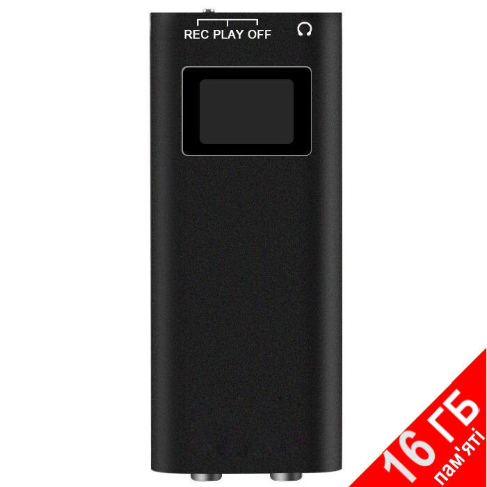 Мини-диктофон с активацией на звук JNN Q25 16Gb с LCD экраном (100320-16)
