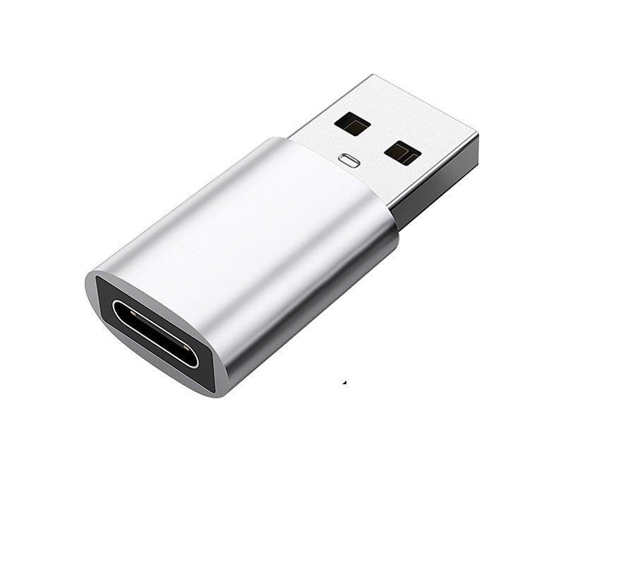 Адаптер Переходник Type-C -мама на USB GT Gray (6151534324)
