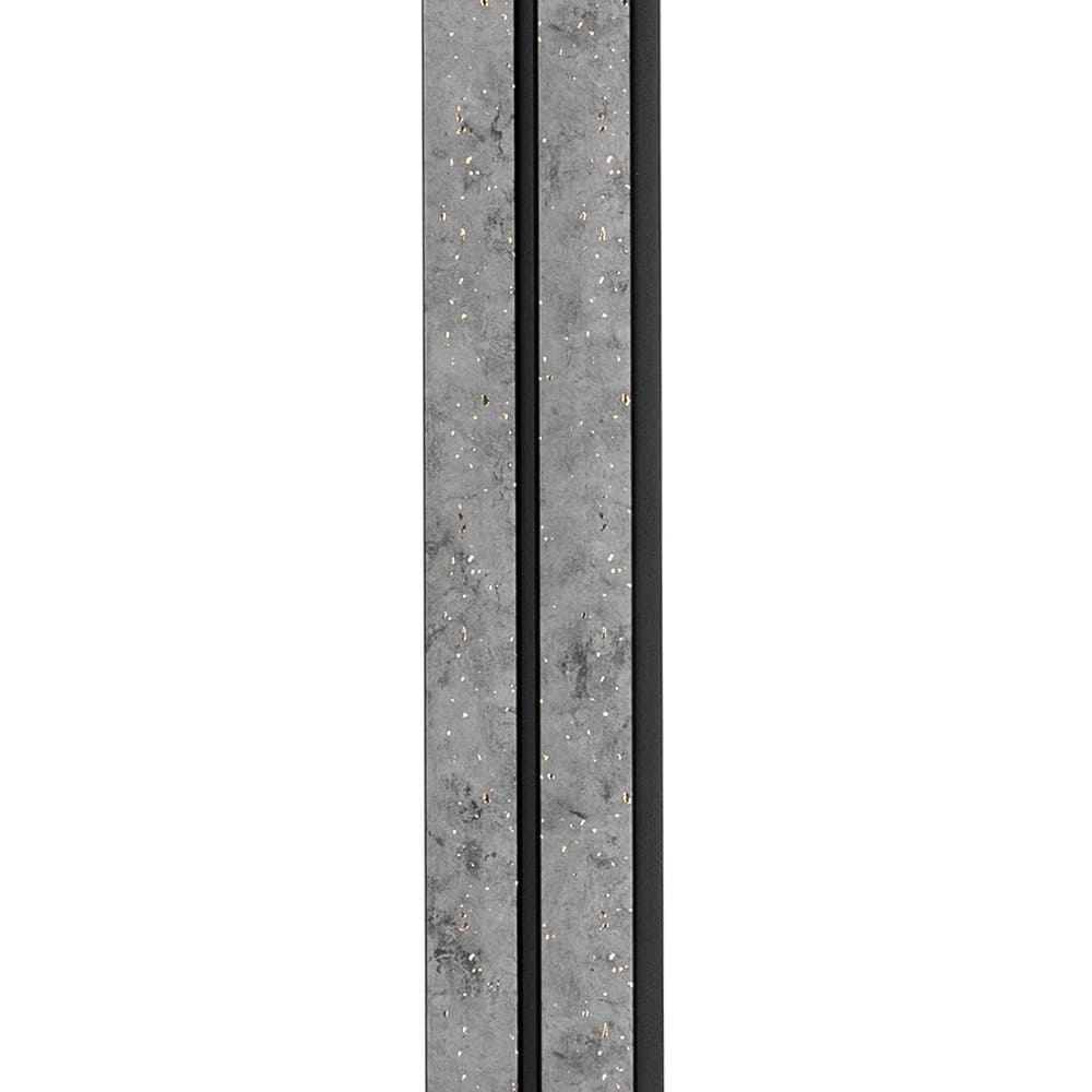 Декоративная стеновая рейка Sticker Wall PS 2900x120x12 мм Серый (SW-00001752)