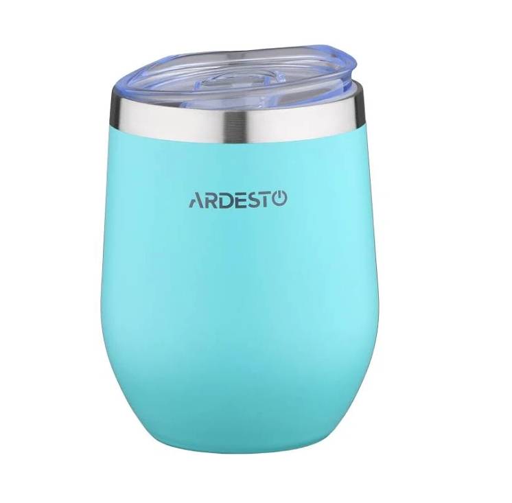 Термокухоль з нержавіючої сталі 350 мл Ardesto Compact Mug AR2635MMS Blue