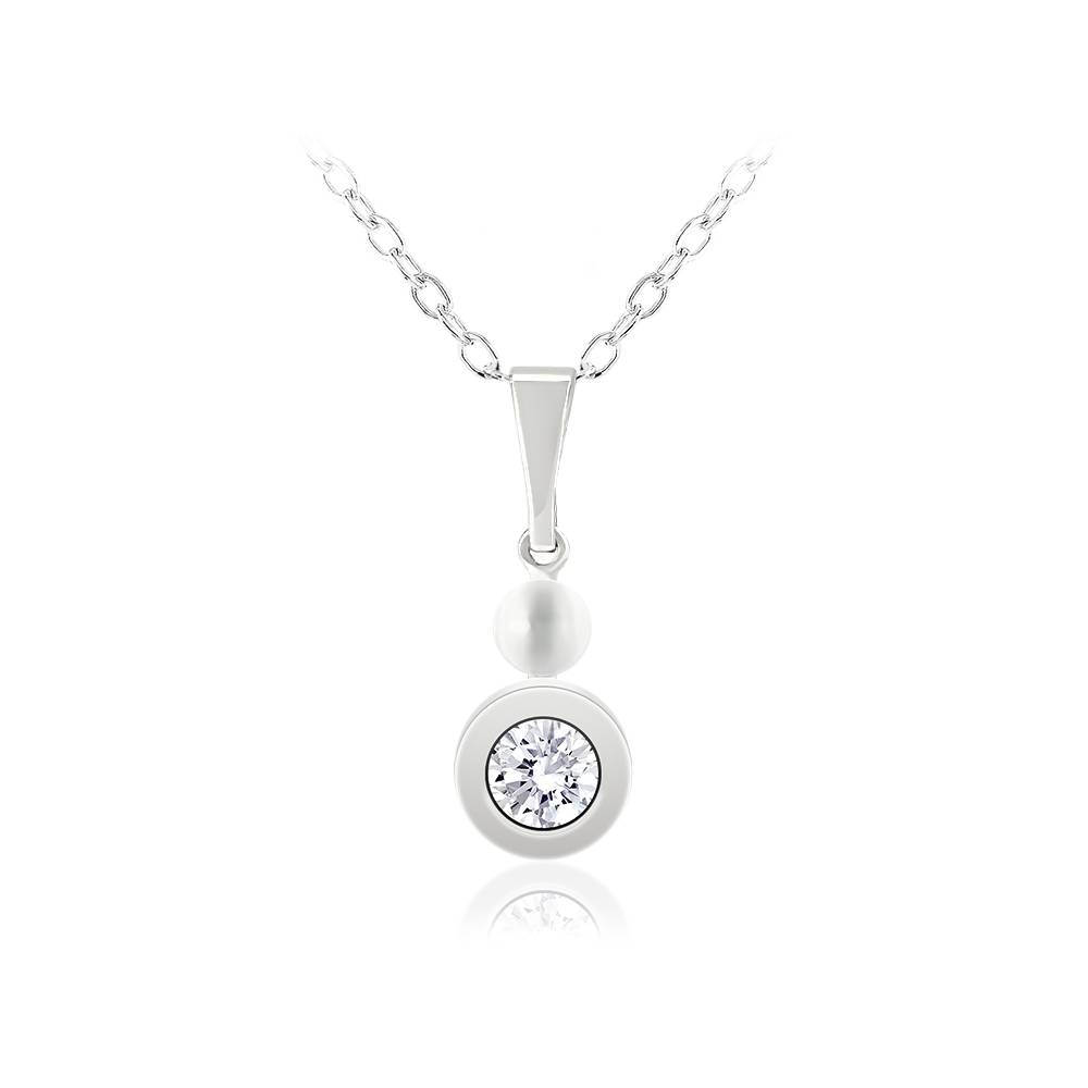 Кулон KOBI Tora з круглим каменем Swarovski 4 мм (7430-2677-02-32)