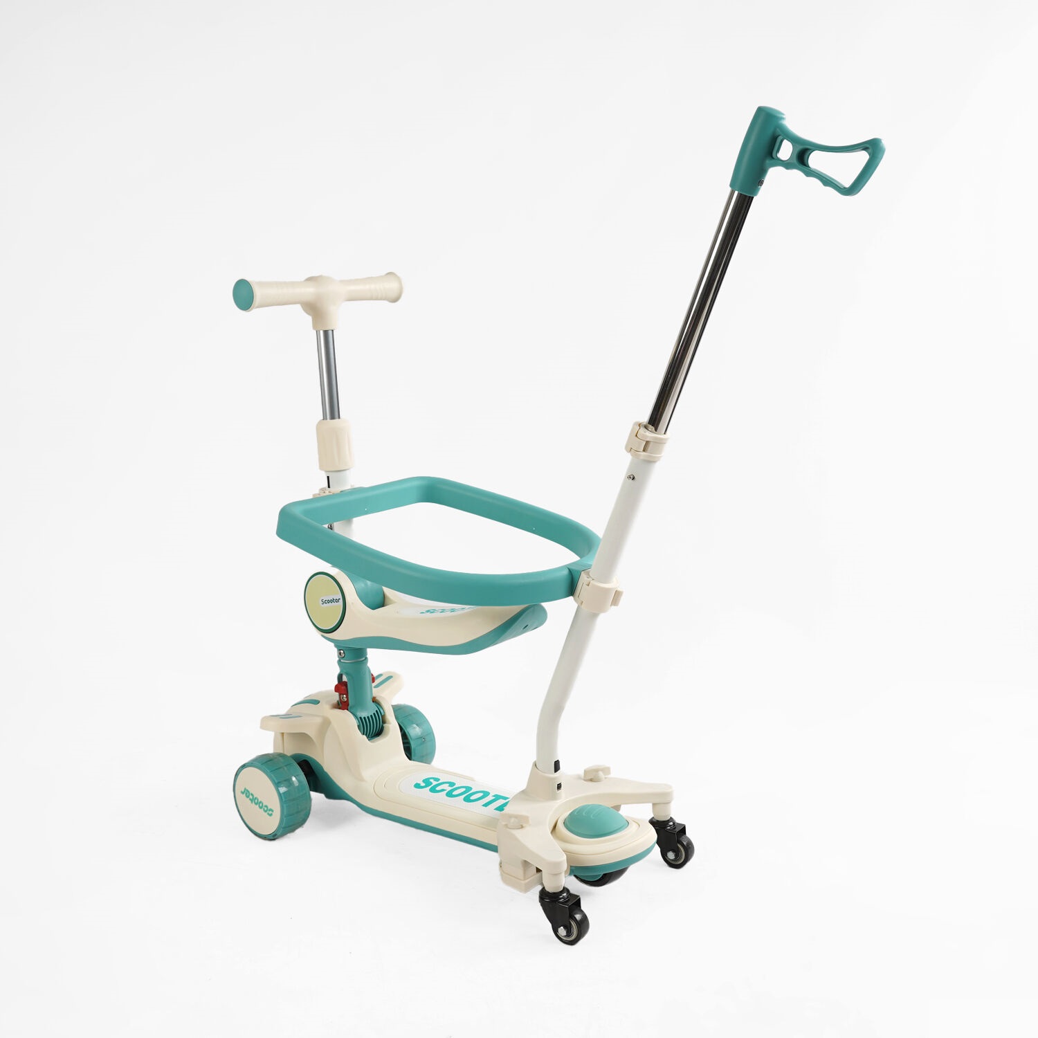 Самокат многофункциональный Skyper Scooter 5в1 Бело-бирюзовый (169304)
