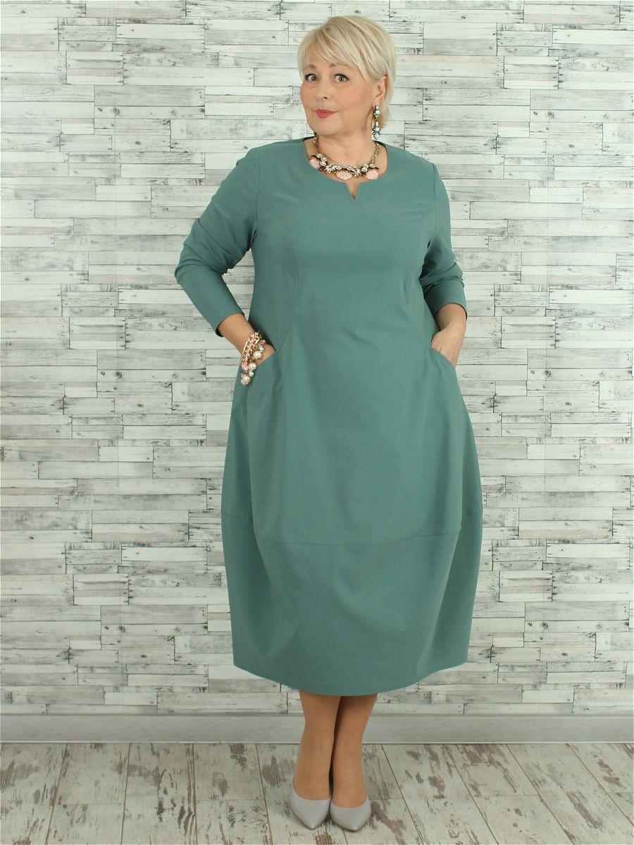 Жіноча сукня NadiN 1620/3 58 р Cіро-зелене