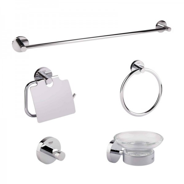 Набор аксессуаров Grohe Essentials 40344001 Хром (36757)