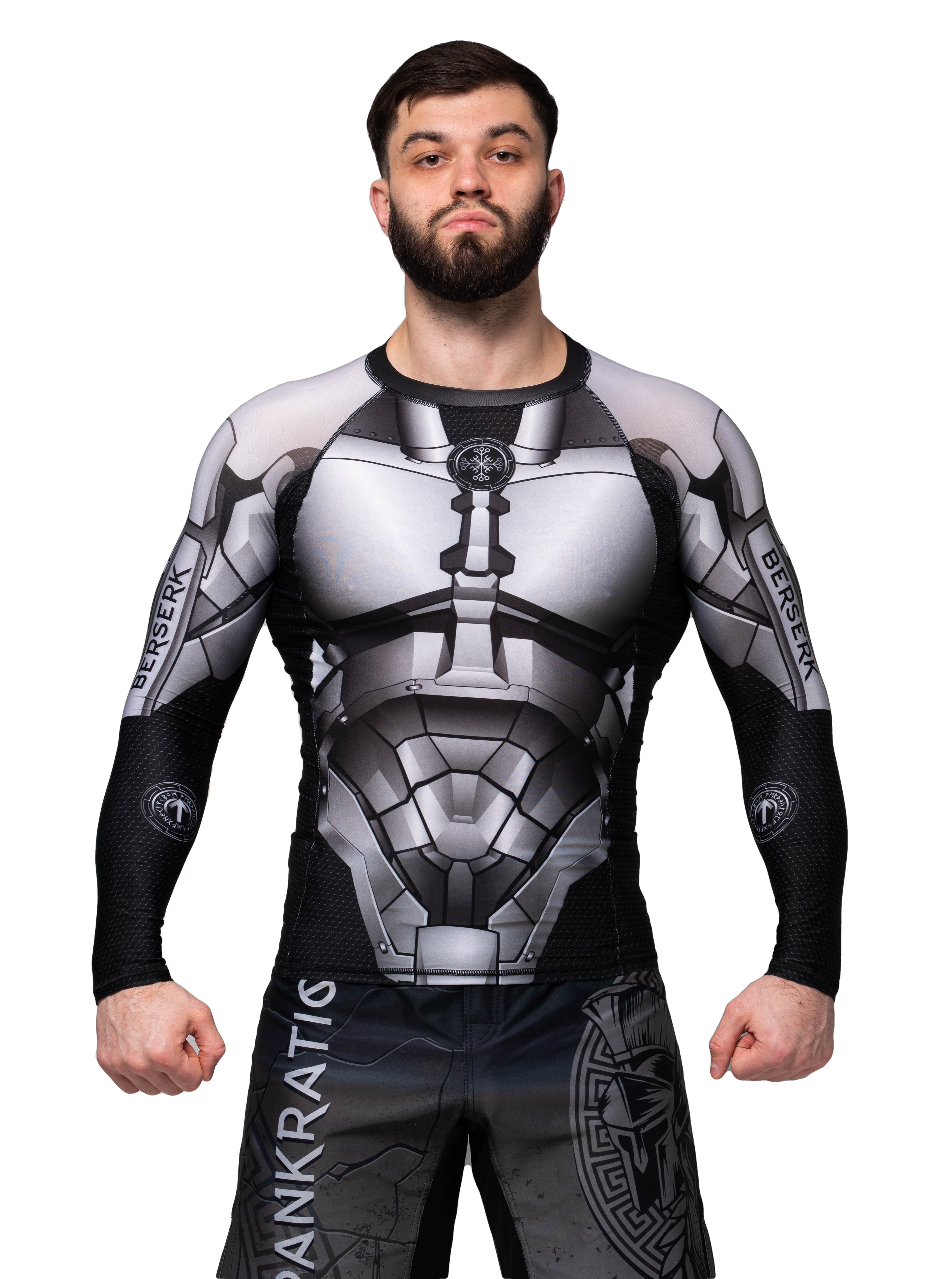 Рашгард Berserk Sport IRON MAN 2.0 long sleeve XL black (012486)