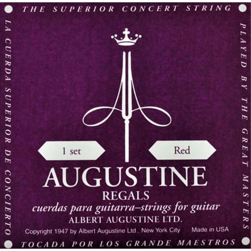 Струны для классической гитары Augustine Regal/Red Label Classical Guitar Strings Medium Tension