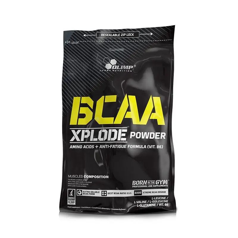 Аминокислота BCAA для спорта Olimp Nutrition BCAA Xplode 1000 g /100 servings/ Strawberry