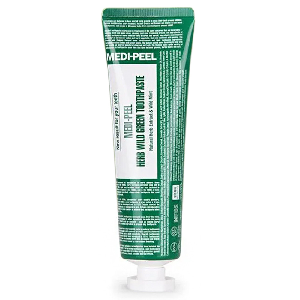 Зубная паста с прополисом и травами Medi-Peel Herb Wild Green Toothpaste 130 г (8809409345109)