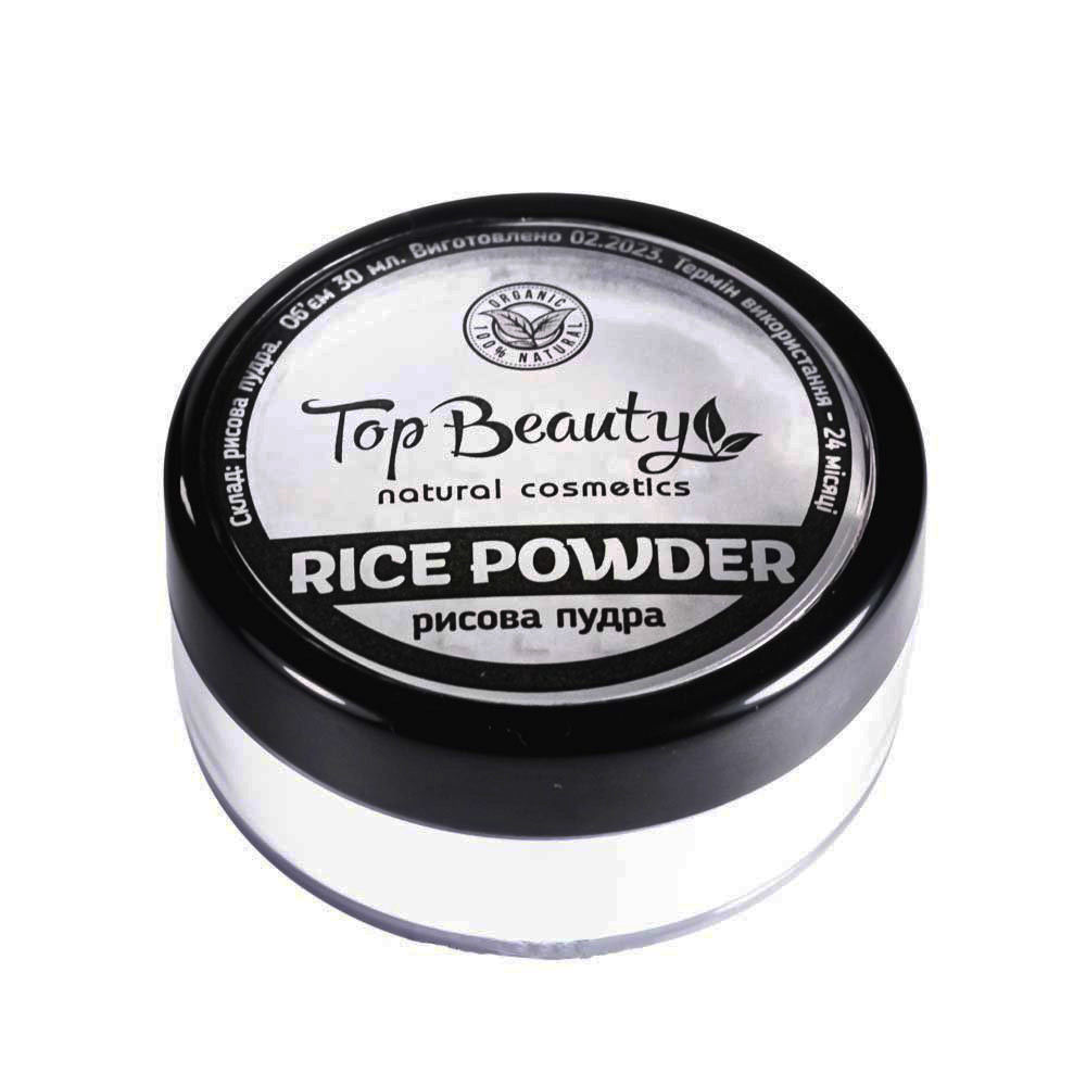 Рисовая пудра для лица Top Beauty Rice Powder 30 мл (4820169180973)