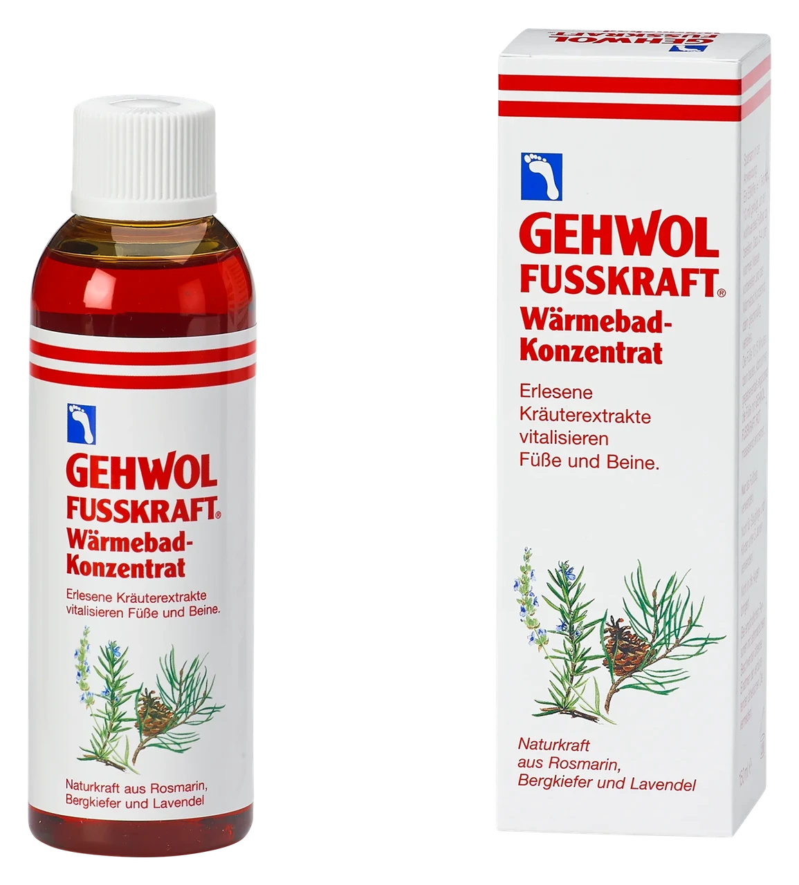 Согревающая ванна для ног Gehwol Fusskraft Warming Bath 150 мл