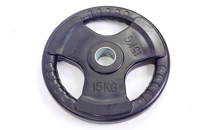 Млинці диски гумові Record TA-5706-15 15кг Чорний