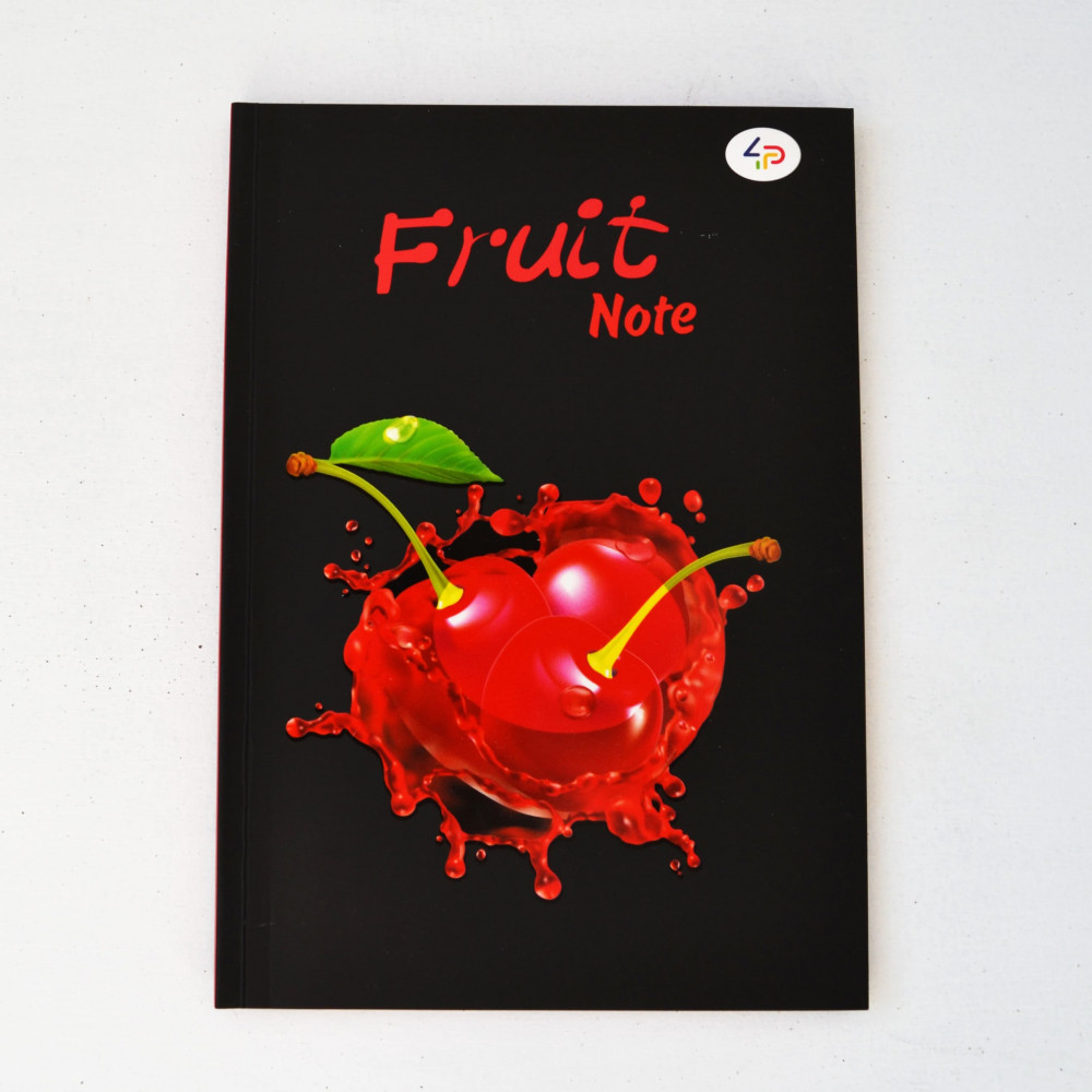 Блокнот 4Profi Frutti note burgundy 40 листов А5 900145