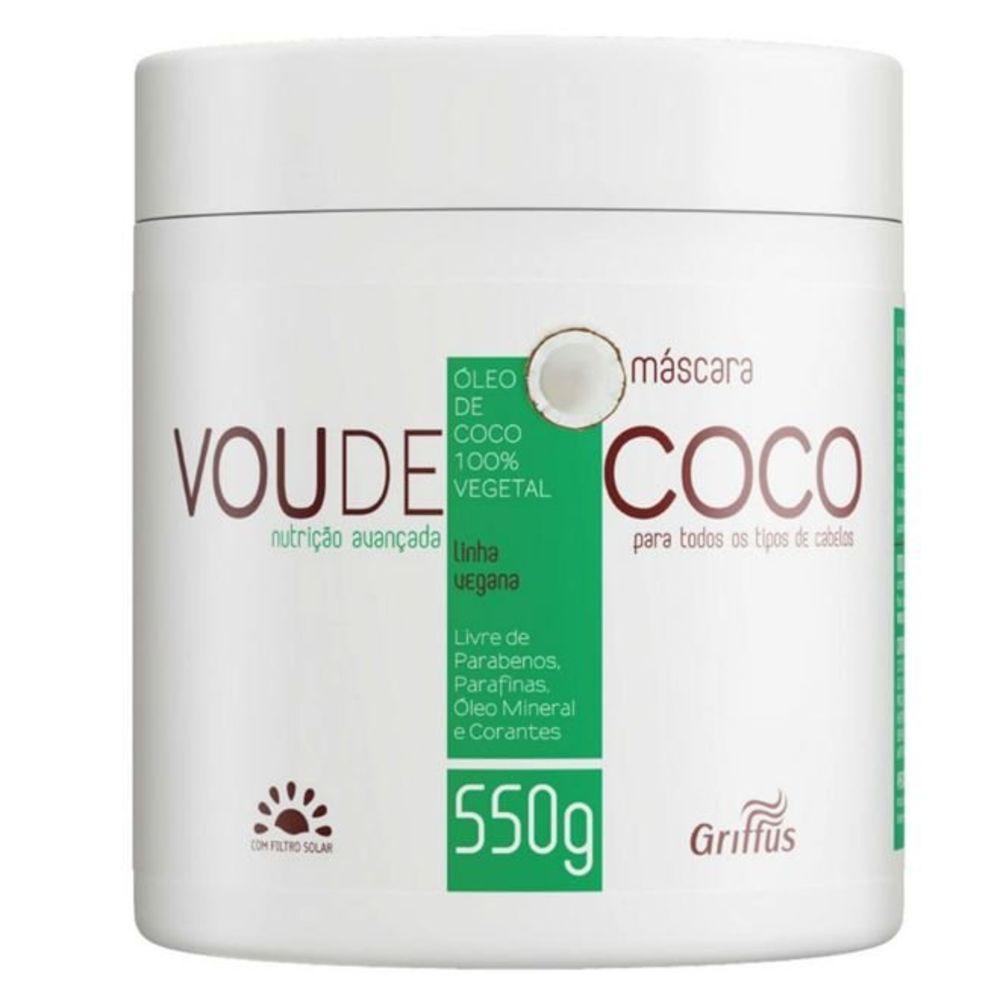 Маска для відновлення волосся Griffus Mascara Vou De Coco 550g (42287)