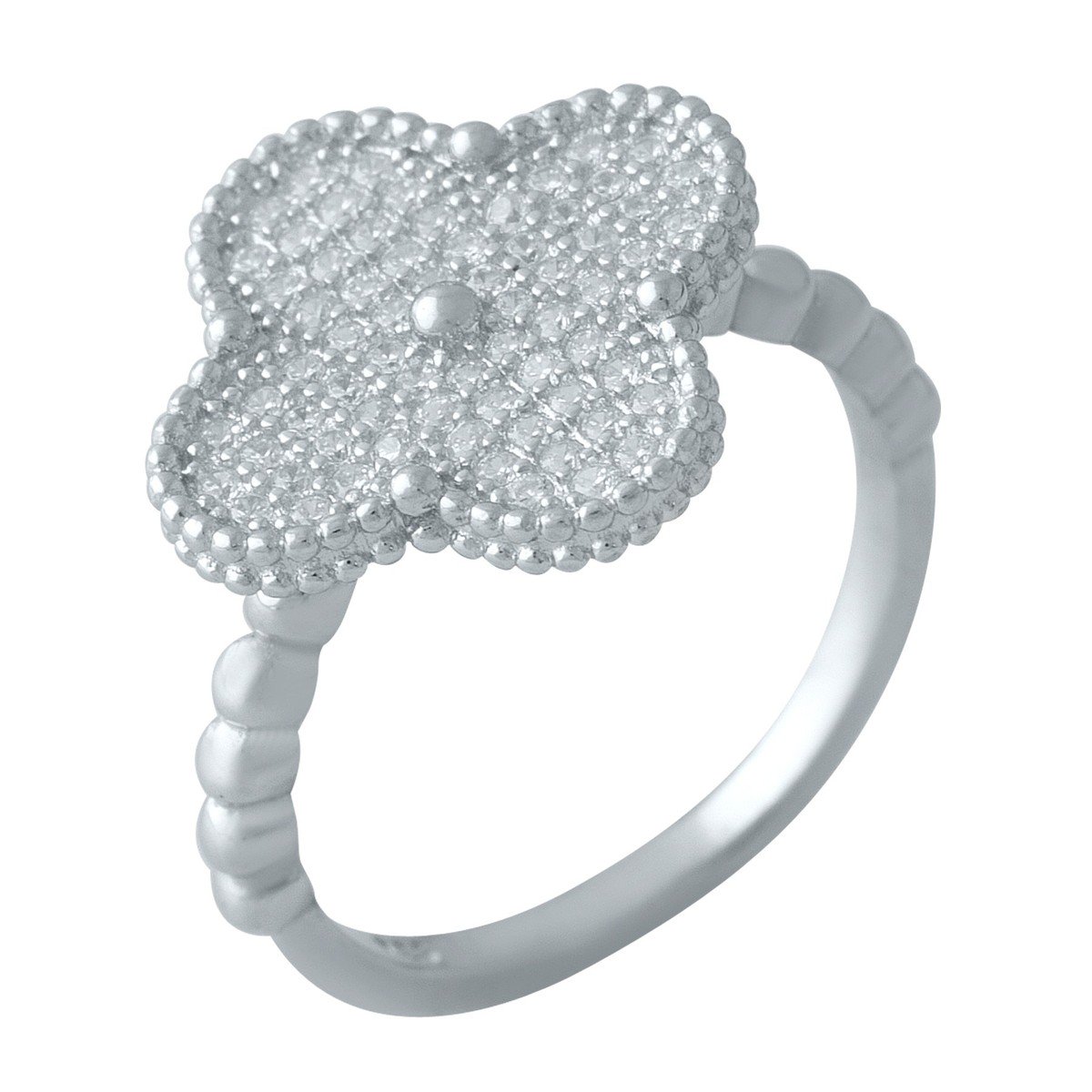 Серебряное кольцо SilverBreeze с фианитами 2000174 18.5 размер