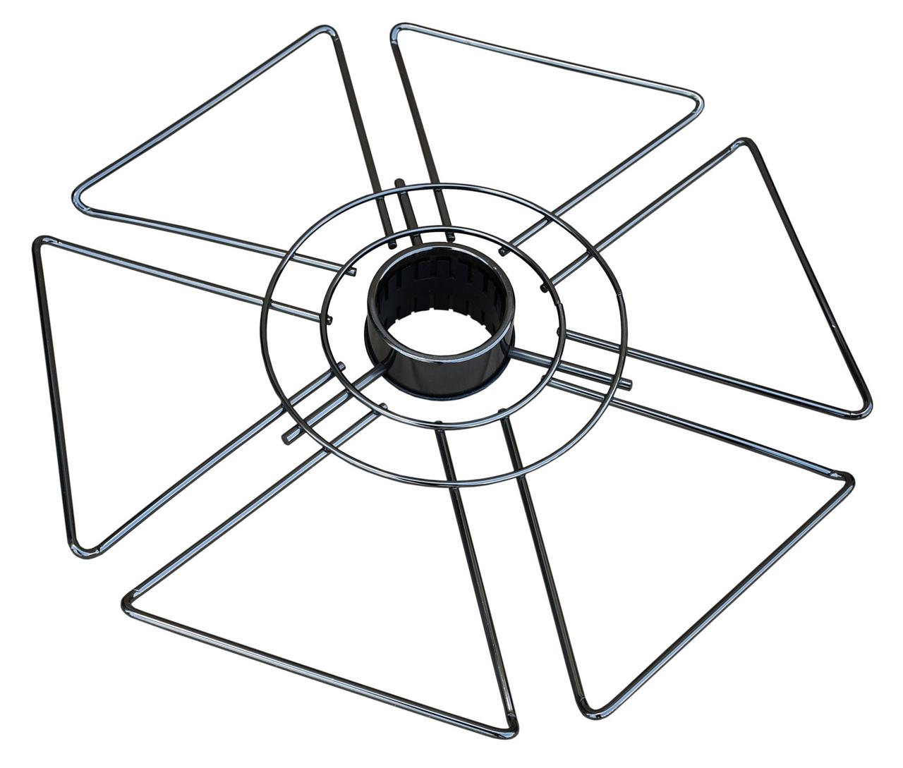 Полка для бокалов Lemax 375х350х55 мм Черный (ST360 NF)