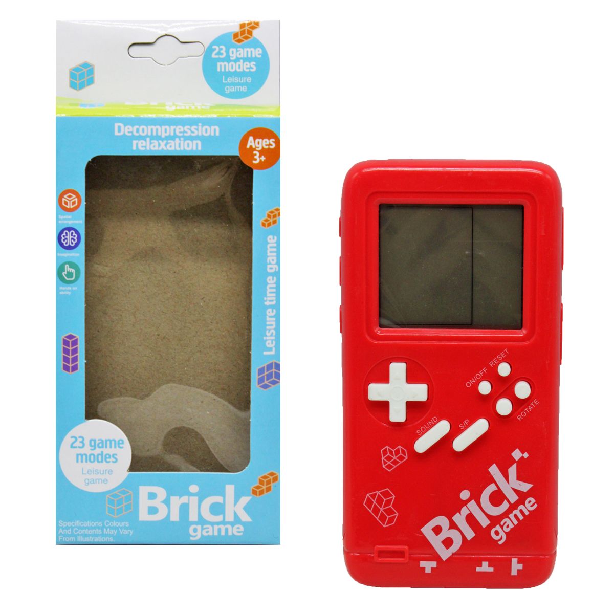 Тетрис Brick Game красный MiC (158A-30)