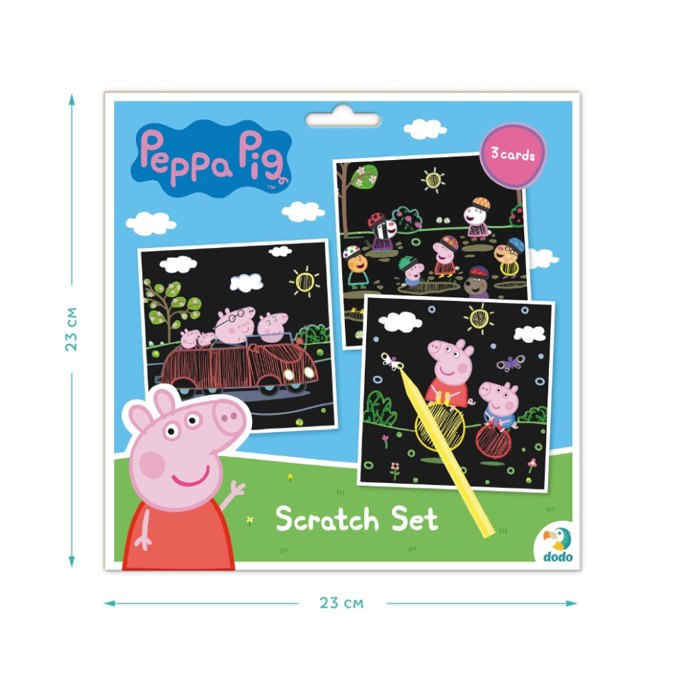 Набор гравюр Peppa Pig "Веселые развлечения" Dodo 200185