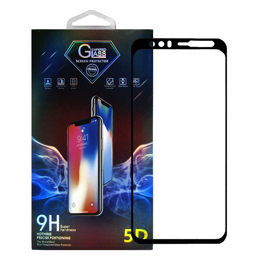 Защитное стекло Premium Glass 5D Full Glue для Google Pixel 4 XL Black (hub_pqdl65655)