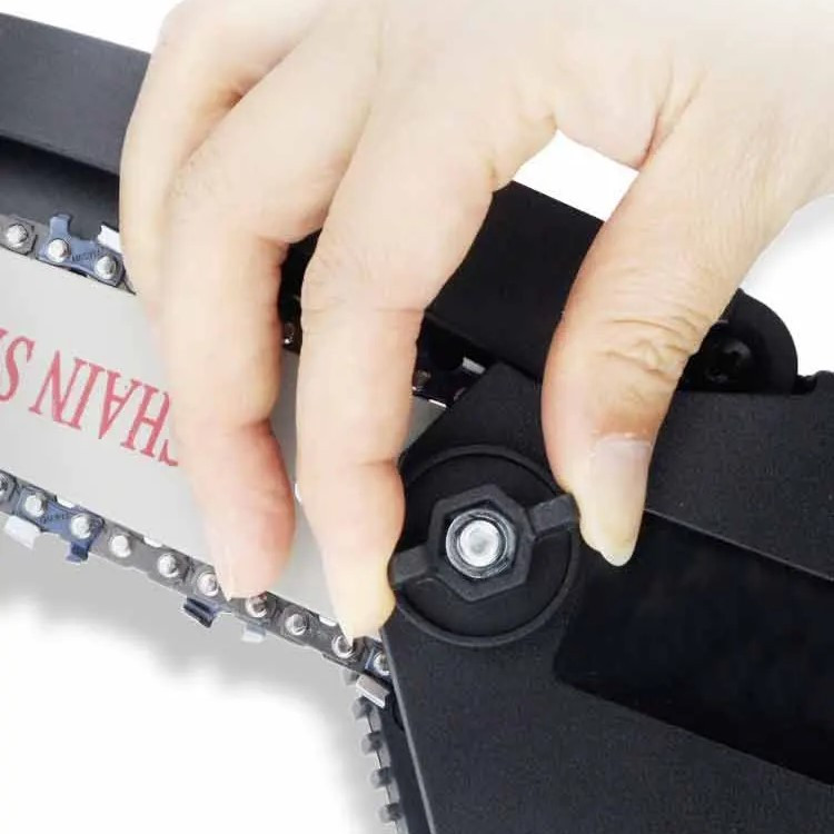 Аккумуляторная цепная мини-пила сучкорез для обрезки деревьев No Brand Mini Electric CHAIN SAW Black 1 АКБ (3_03784)