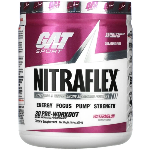 Комплекс до тренировки GAT Nitraflex 294 g /30 servings/ Watermelon