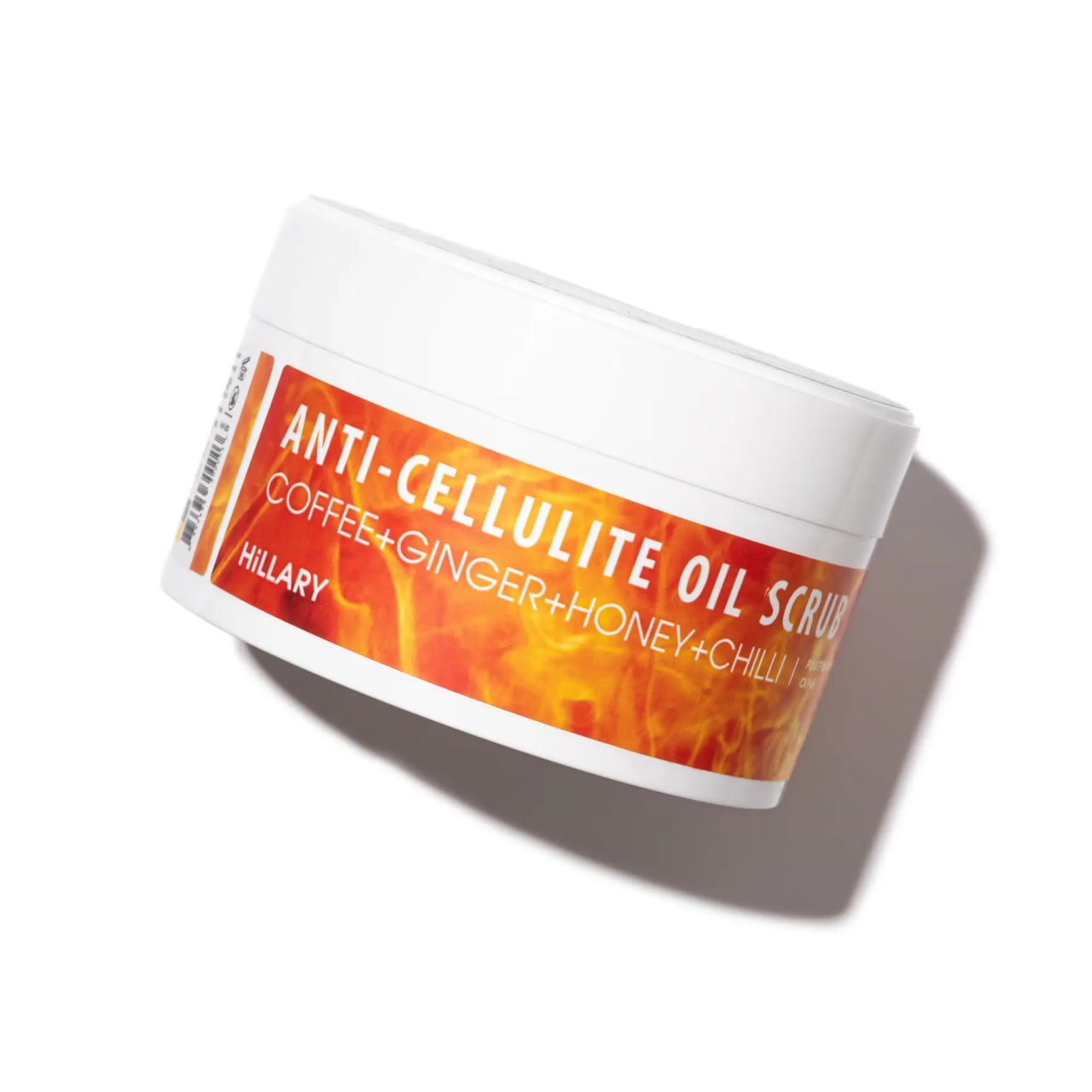 Антицеллюлитный разогревающий скраб для тела Anticellulite Oil Scrub Hillary 200 г