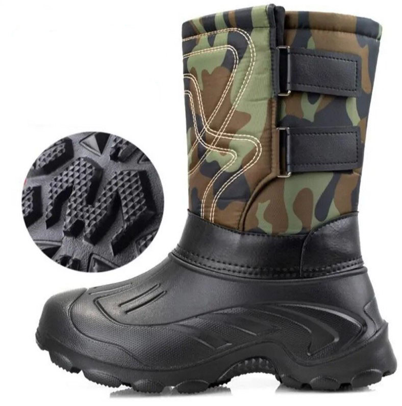 Тактические зимние сапоги водонепроницаемые Камуфляж SnowBoots1 41 Solve