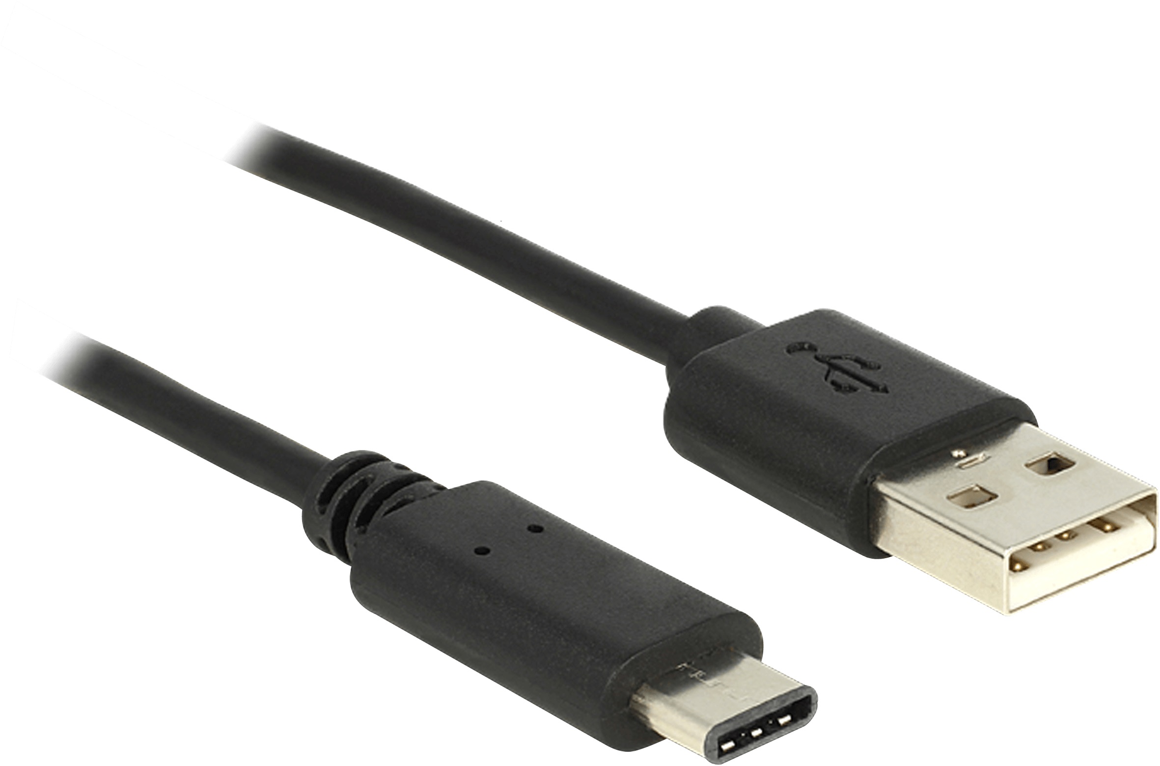 Кабель пристроїв Gutbay USB Type-C-2.0A M/M  1.0m (USB2.0) 3xShield AWG24+28 Cu чорний (78.01.2823)