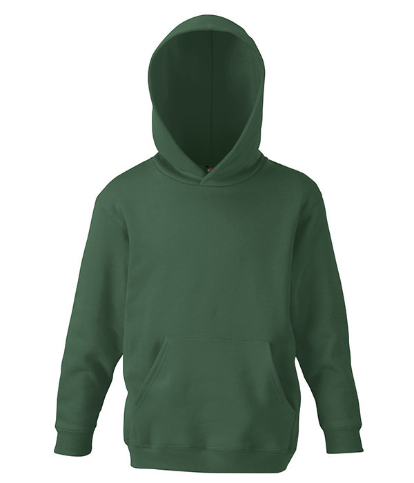 Худі Fruit of the Loom Cl. hooded sweat kids 164 см Темно-Зелений (062043038164)