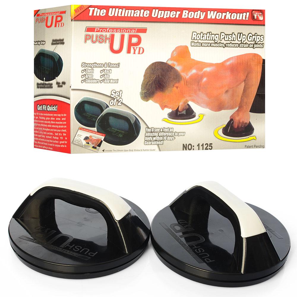 Тренажер опори для віджимань Feel Fit Profi Push Up Pro Чорний