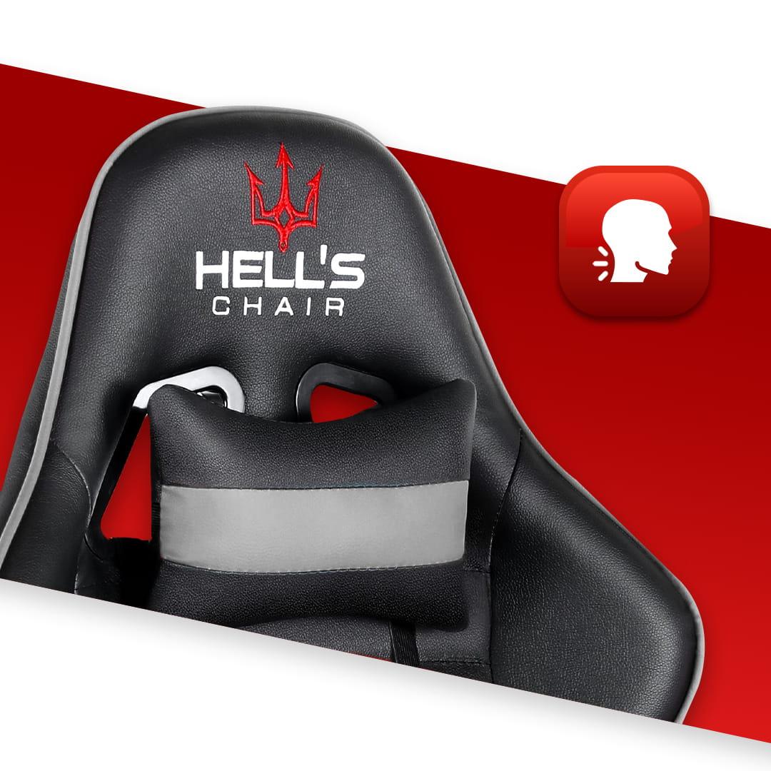 Комп'ютерне крісло Hell's HC-1003 Gray